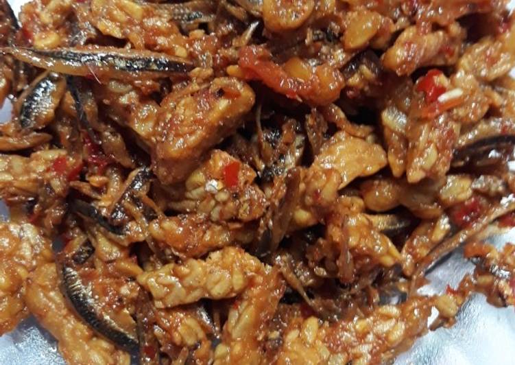 Resep Sambel Teri Tempe, Lezat Sekali