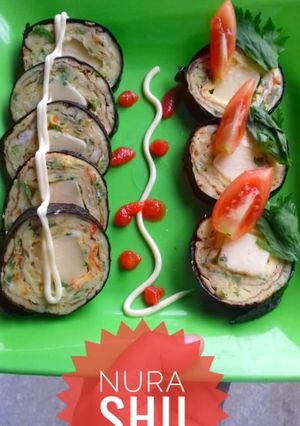 Foto resep Eggroll cheese with seaweed(Debm)