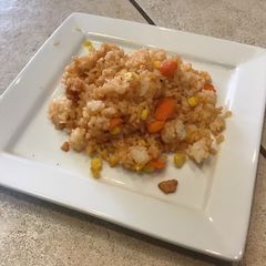 Fried Ketchup Rice A picture of Fried Ketchup Rice.