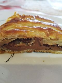 Una foto de Hojaldre de chocolate