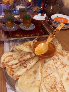 صورة لوصفة المسمن المغربي