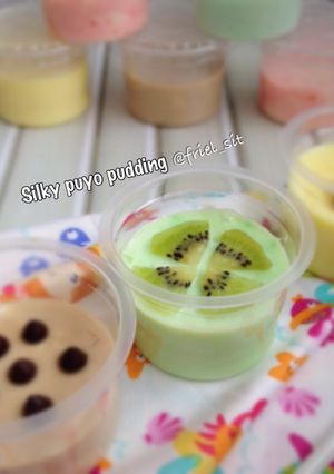Foto resep Silky Puyo Pudding