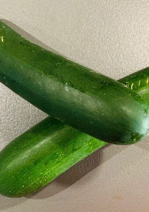 Una foto de Chips de calabacín