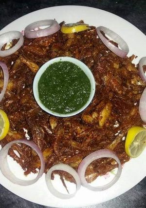 A picture of Fry baby fish  😂😄😃😀😜.