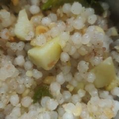 A picture of Sabudana khichadi.
