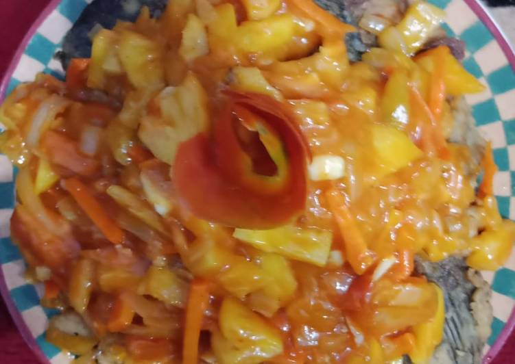 Resep: EnakGurami asam manis