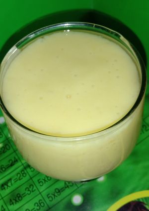 A picture of Mango shake.