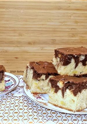 Almás kevert kocka recept fotója