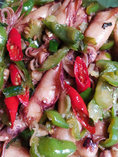 Foto resep Oseng Cumi Asin Cabe Gendot
