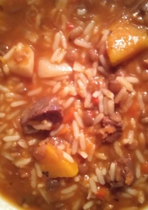 Una foto de Guiso de arroz!😋