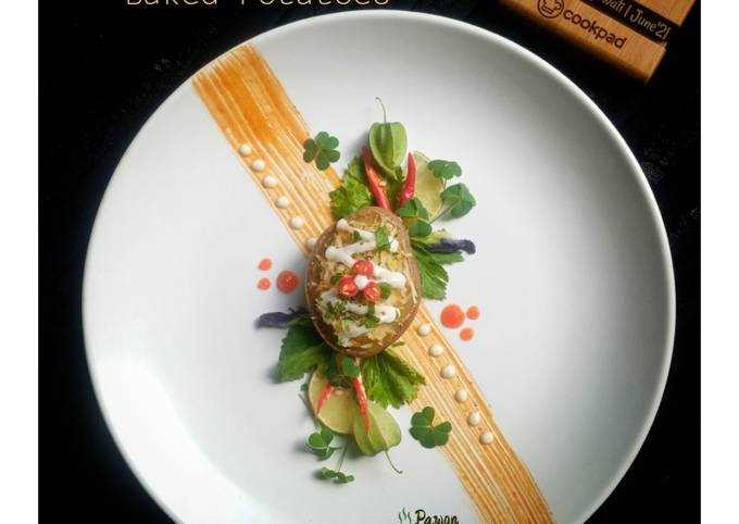 Resep: Chicken Stuffed Baked Potatoes Untuk Jualan