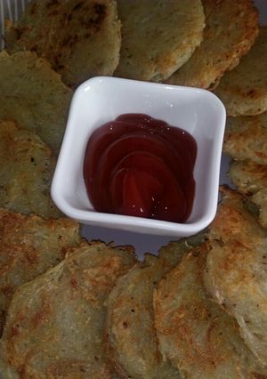 Una foto de Pancitos de papa (hash brown)