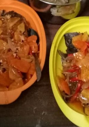 Foto resep Ikan baronang asam manis