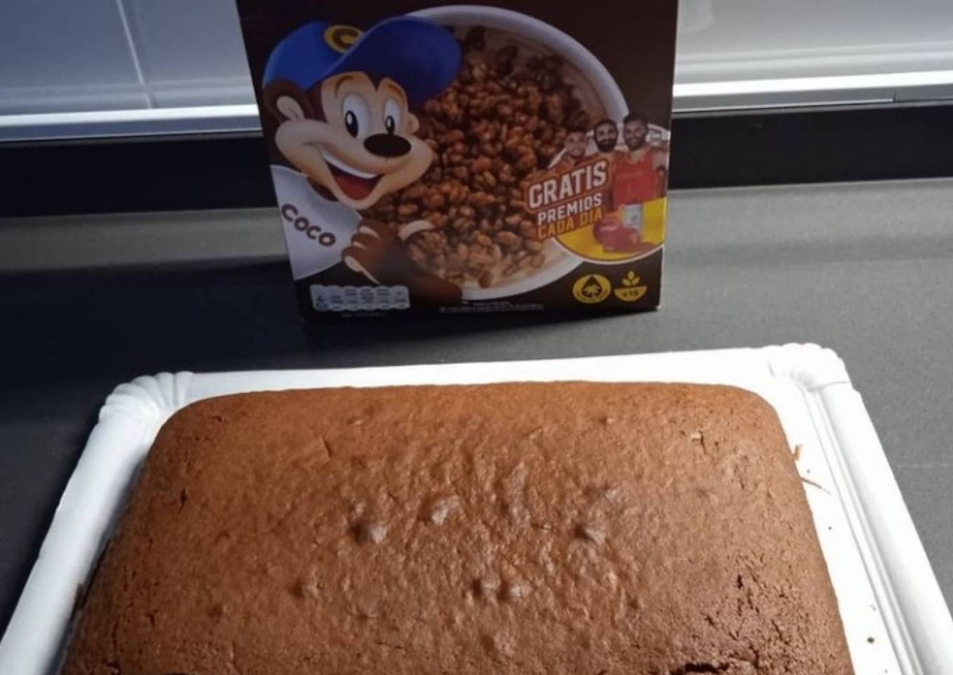 Bizcocho de choco krispies