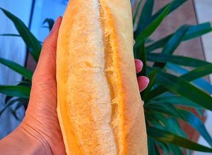 Hình của món Bánh mì VN - dùng men cái.