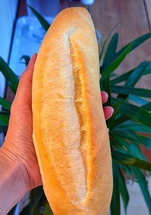 Hình của món Bánh mì VN - dùng men cái.