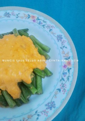 Foto resep Buncis saus telur asin