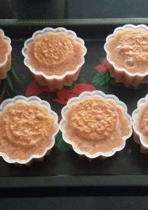 Foto resep Puding agar agar galau