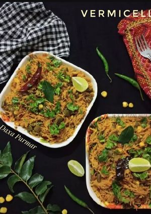 A picture of Vermicelli Upma.