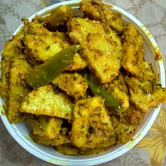 A picture of Instant kachalu achar.