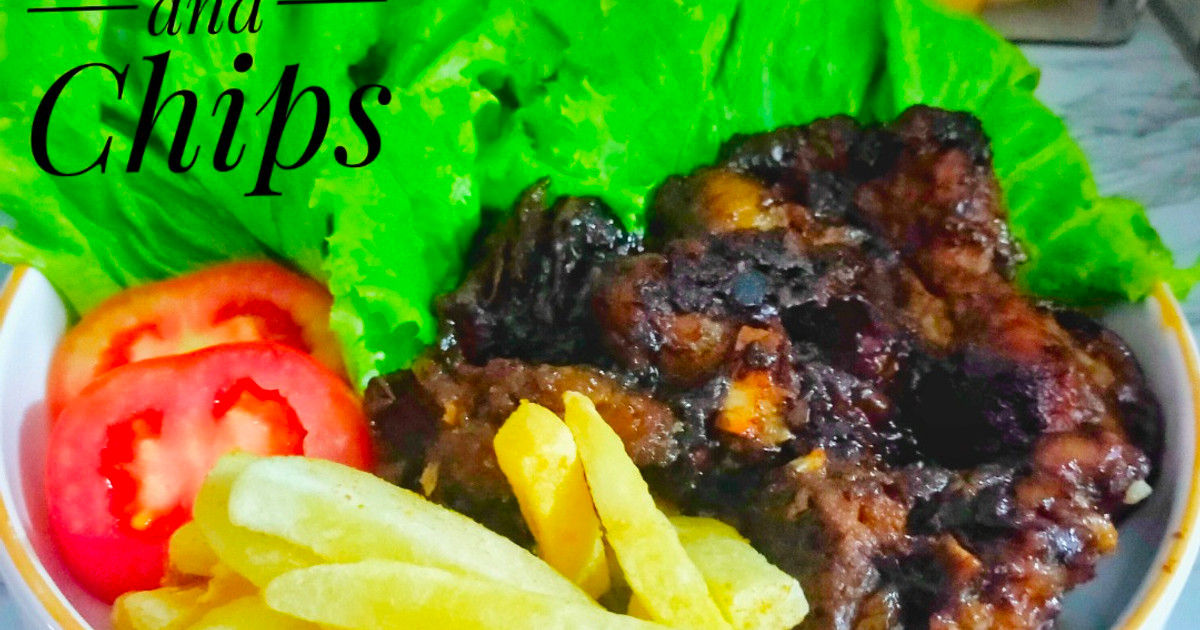 Resep Ribs And Chips (Iga Bakar Dan Kentang) oleh Galuh Lavida - Cookpad