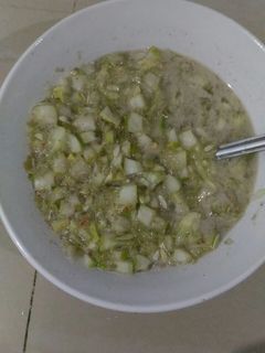 Foto resep Terancam timun