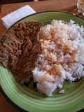 Milanesa con arroz o puré