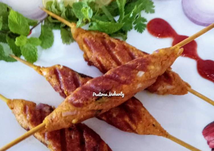 Paneer Seekh Kebab