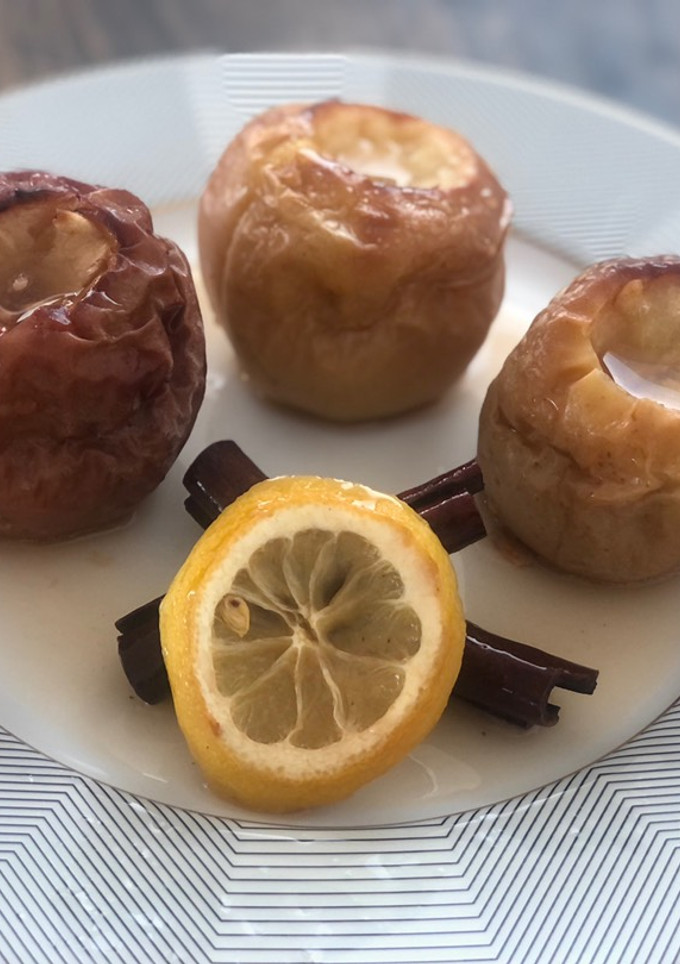 Una foto de 🍎 Manzanas asadas al horno 🍎