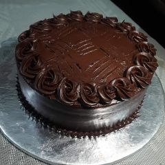 A picture of Ultimate fudge frosting recipe.