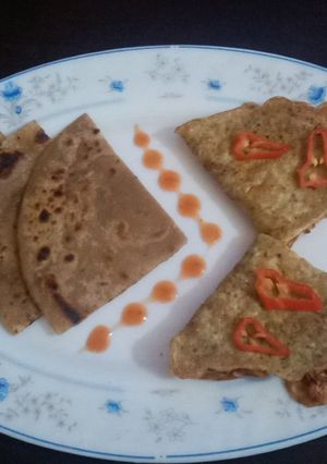 A picture of Egg Masala Omlete.