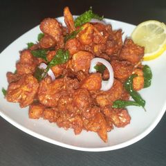 Crispy Cauliflower Florets A picture of Crispy Cauliflower Florets.