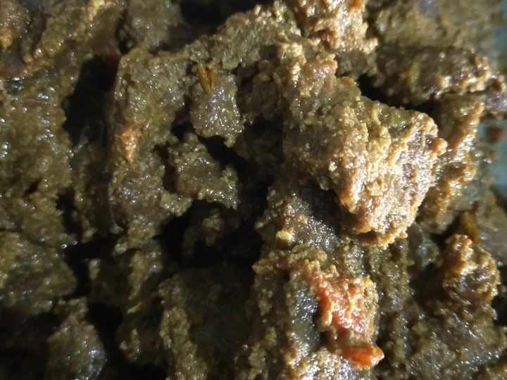 Langkah Gampang Membuat Resep Bistik sapi /rendang njawa yang Sempurna