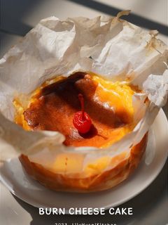 Foto resep Basque Burn Cheese Cake 🧀 ekonomis, Easy, No mixer