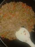 Carne con arvejas y zanahoria