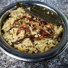 A picture of Khichdi Moong dal.