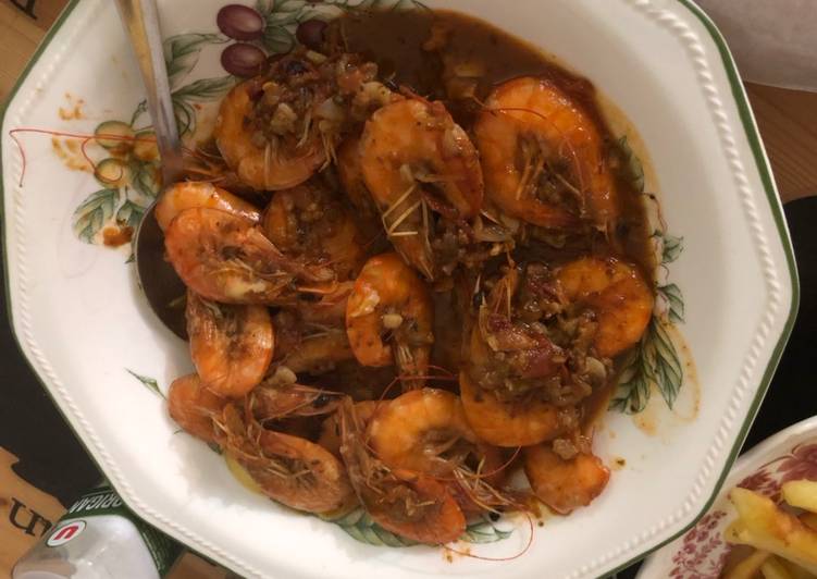 Resep Udang Gurih Saus Tomat Natural, Sempurna