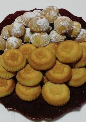 صورة لوصفة معمول السميد بالتمر وبالجوز