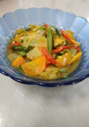 Foto resep 9. Sayur buncis campur