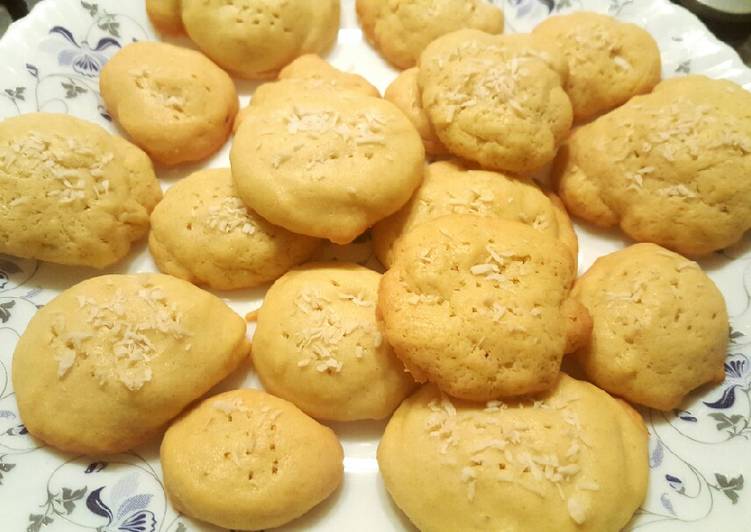 Simple Way to Prepare Ultimate Homemade cake mix biscuits ☺