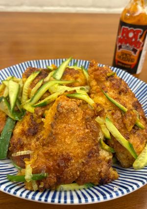 酥炸肉片 的食譜成品照片