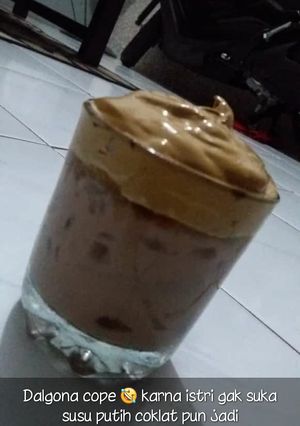 Foto resep Dalgona cofe ☕