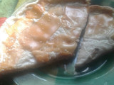 Tarta De Jamón Queso Salsa Blanca Y Pancho