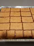 Chocolate Custard and Cookie Cake