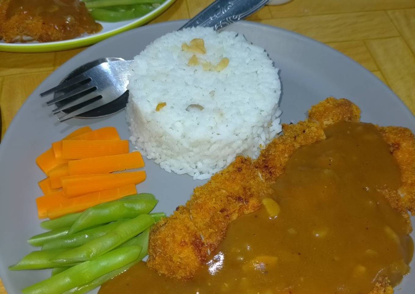 Chicken Katsu with Blackpepper Sauce