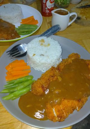 Foto resep Chicken Katsu with Blackpepper Sauce