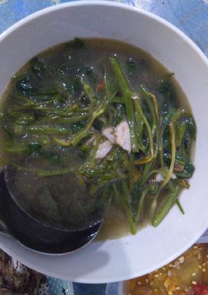 Hình của món Canh rau muống.