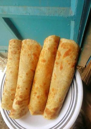 A picture of Soft brown chapati.