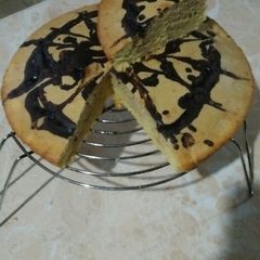 A picture of Marble cake #themechallenge.