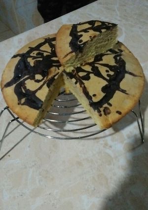 A picture of Marble cake #themechallenge.